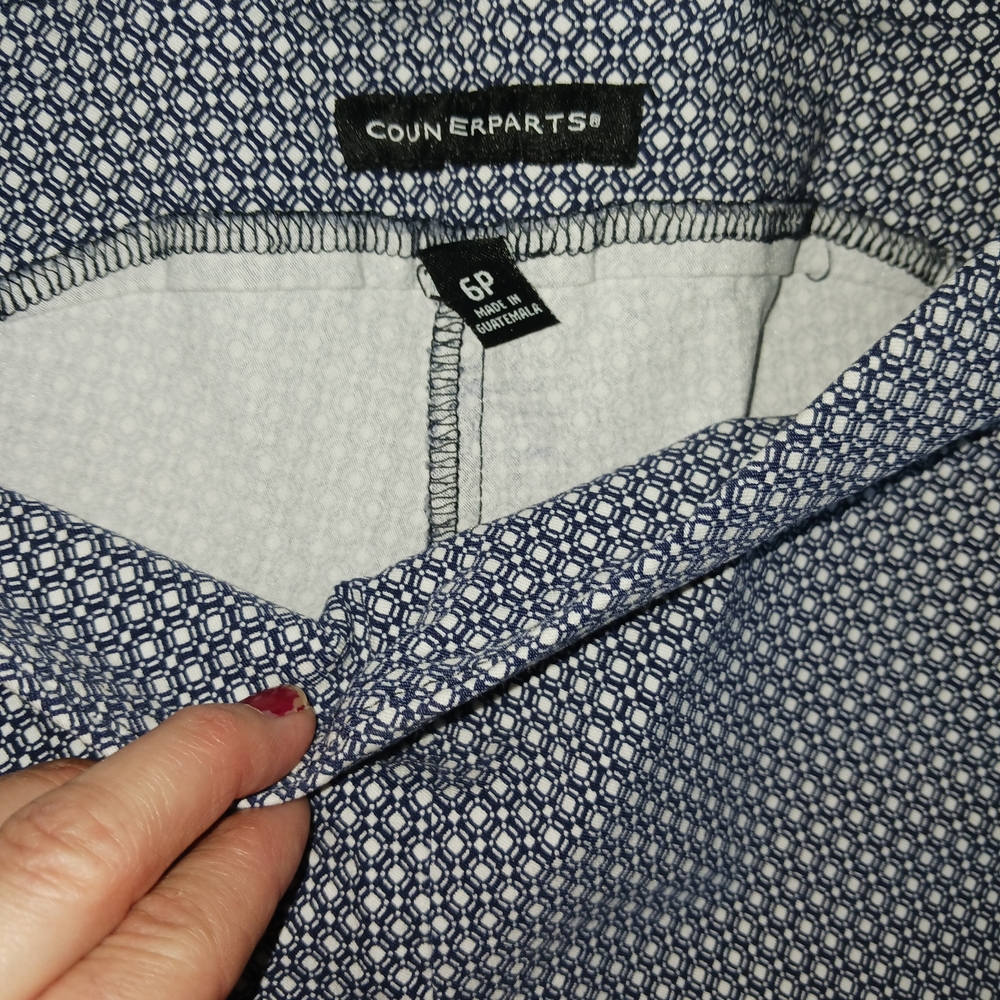 Counterpart Patterned Capris - Picture 3 of 4